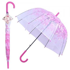 Зонт-трость , мультиколор, розовый Мультидом. Цвет: мультиколор