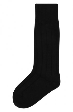Кашемировые носки Bottega Veneta. Цвет: чёрный