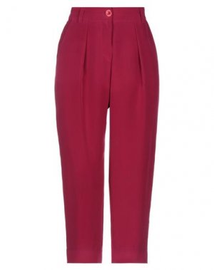 Укороченные брюки AM. Цвет: пурпурный