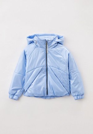 Куртка утепленная Batik Ася. Цвет: голубой