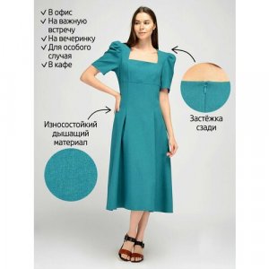 Платье , размер 44, зеленый Viserdi. Цвет: зеленый