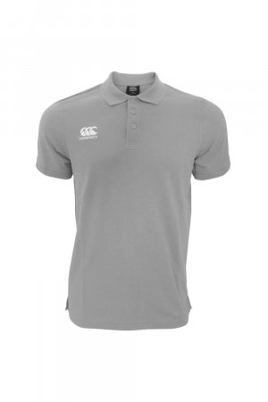 Рубашка-поло из пике с короткими рукавами Waimak , серый Canterbury