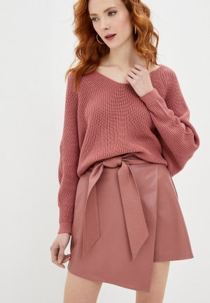 Пуловер Francesco Donni. Цвет: розовый