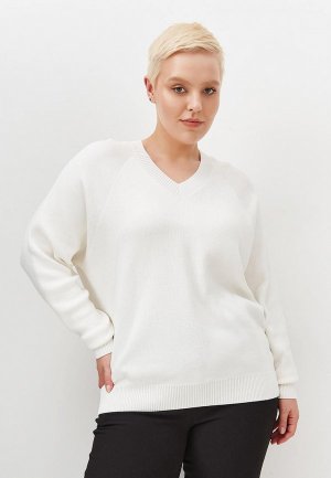Пуловер 4forms. Цвет: белый