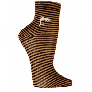 Носки , 5 пар, размер 23-25, коричневый ГАММА. Цвет: какао/коричневый