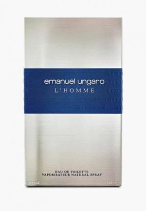 Туалетная вода Emanuel Ungaro LHOMME 100 мл. Цвет: прозрачный