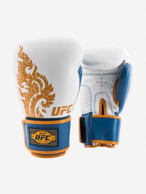 Перчатки боксерские Premium True Thai, Белый UFC. Цвет: белый