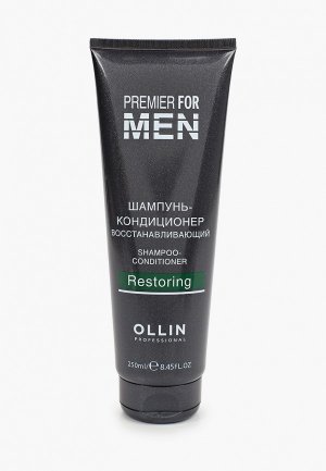 Шампунь Ollin PREMIER FOR MEN для восстановления волос, 250 мл. Цвет: прозрачный