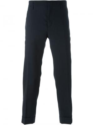 Классические брюки Marc Jacobs. Цвет: синий