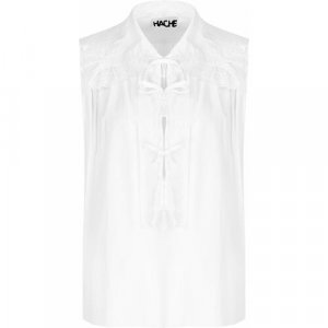 Рубашка , размер 42, белый Hache. Цвет: белый