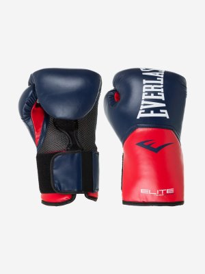 Перчатки боксерские Elite Pro style, Синий, размер 10 oz Everlast. Цвет: синий