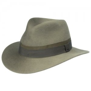 Шляпа , размер 57, серый Bailey. Цвет: серый