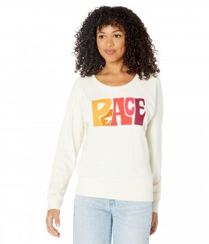 Пуловер , Peace Cotton Fleece Long Sleeve Crew Chaser