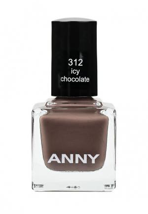 Лак для ногтей Anny тон 312. Цвет: коричневый