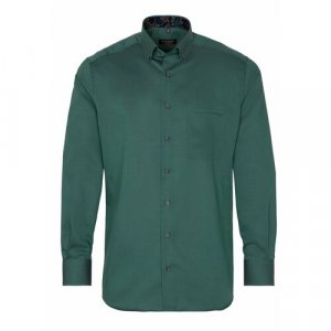 Рубашка , размер 39, зеленый Eterna. Цвет: зеленый