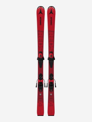 Горные лыжи детские Redster J4 + L 6 GW, Красный Atomic. Цвет: красный