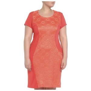 Платье , вечернее, прилегающее, мини, размер 2XL, красный Antonella Razzoli. Цвет: красный