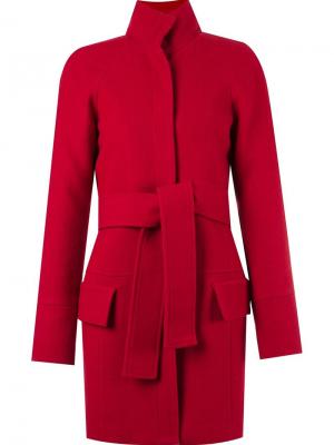 Panel detail trench coat Giuliana Romanno. Цвет: красный