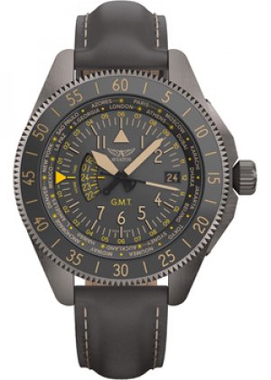 Швейцарские наручные мужские часы V.1.37.7.305.4. Коллекция Airacobra Aviator