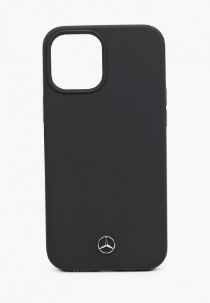 Чехол для iPhone Mercedes-Benz 12 Pro Max (6.7). Цвет: черный