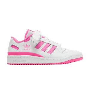 Forum Low J White Screaming Pink Детские кроссовки Cloud-White FY7967 Adidas