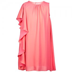 Платье для девочки AE88018 цвет розовый 12 лет Aletta. Цвет: розовый