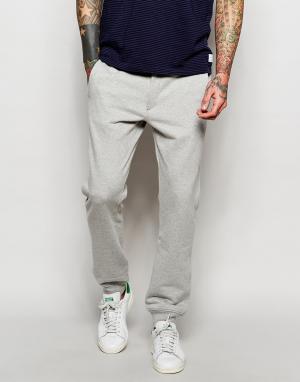 Серые спортивные брюки слим Paul Smith PS by. Цвет: серый меланж