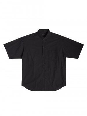 Рубашка с коротким рукавом Crypto , черный Balenciaga