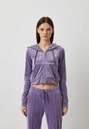 Толстовка Juicy Couture. Цвет: фиолетовый