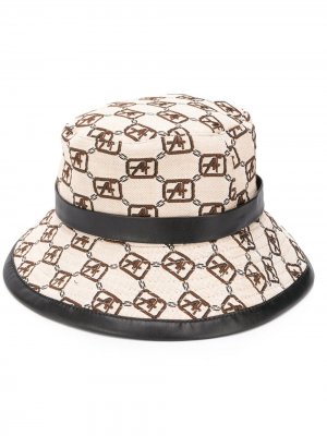 Шляпа с логотипом Alberta Ferretti