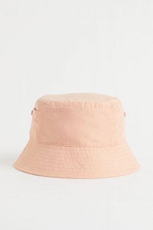 Рыбацкая шапка с карманами, персиково-розовый H&M