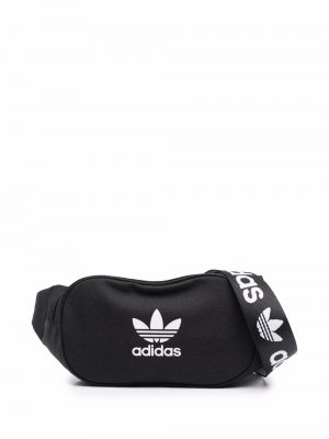 Поясная сумка Adicolour adidas. Цвет: черный