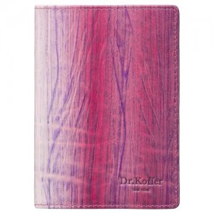 Обложка для паспорта X510130-162-74, фиолетовый Dr.Koffer. Цвет: фиолетовый