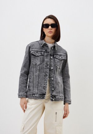 Куртка джинсовая Mossmore. Цвет: серый
