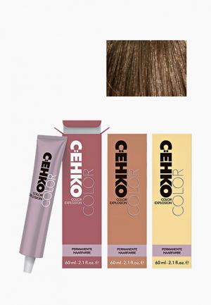 Краска для волос Cehko Color Explosion 8/7 Песочный/Sand, 60 мл. Цвет: коричневый
