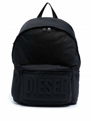 Рюкзак Backye с нашивкой-логотипом Diesel. Цвет: черный