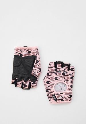 Перчатки для фитнеса PUMA AT shift gloves. Цвет: розовый