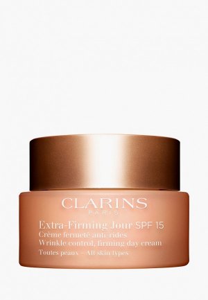 Крем для лица Clarins Extra-Firming, SPF 15, 50мл. Цвет: белый