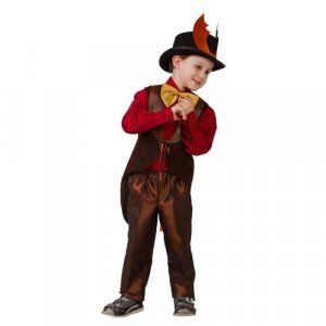 Карнавальный костюм детский Жук (128) Elite CLASSIC. Цвет: коричневый