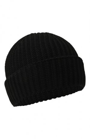 Хлопковая шапка GCDS. Цвет: чёрный