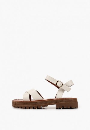 Сандалии Ideal Shoes. Цвет: белый