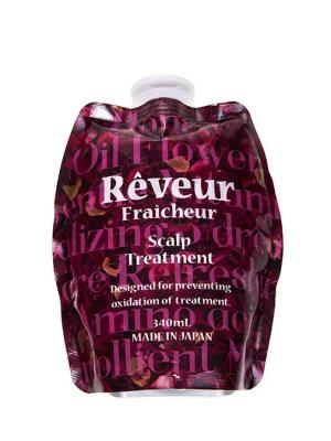 Reveur fraicheur scalp живой бессиликоновый кондиционер для ухода за кожей головы 340 мл см блок. Цвет: розовый