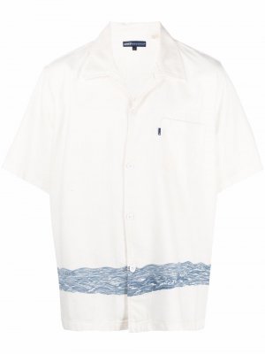 Levis рубашка с короткими рукавами и принтом Levi's. Цвет: белый