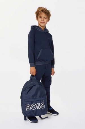 Детский рюкзак Boss, темно-синий BOSS