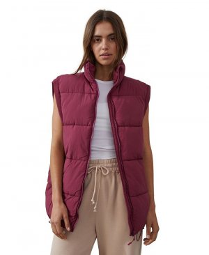 Женская куртка-пуховик для мам из переработанных материалов COTTON ON, фиолетовый On