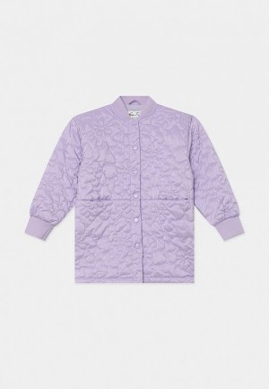 Куртка утепленная Sei Tu. Цвет: фиолетовый
