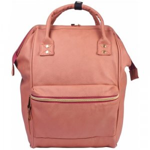 Рюкзак бочонок BRAUBERG, фактура зернистая, розовый, коралловый Brauberg. Цвет: коралловый/розовый