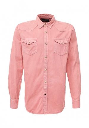 Рубашка джинсовая Scotch&Soda. Цвет: розовый