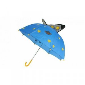 Зонт-трость , синий, мультиколор BRADEX. Цвет: синий