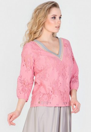 Блуза Filigrana. Цвет: розовый